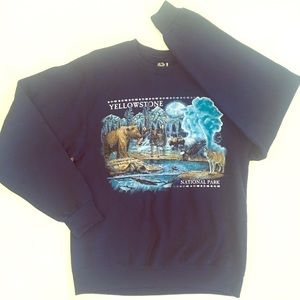 Vintage Yellowstone National Park Sweatshirt